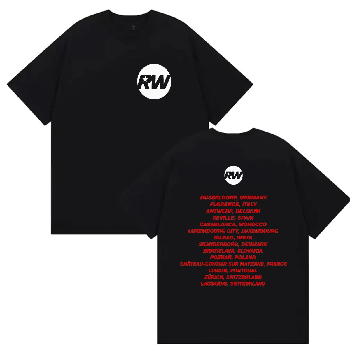 Robbie Williams Album 2026 Print T Shirt Men Hip Hop Loose O-Neck Fashion T-shirts Unisex Vintage 100% Cotton T-shirt Streetwear
