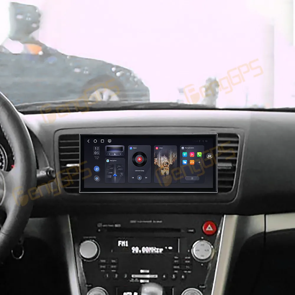 Car Accessories Radio For Subaru Legacy Outback 2004–2009 Android Auto GPS Navigation Multimedia Stereo Receiver Head Unit