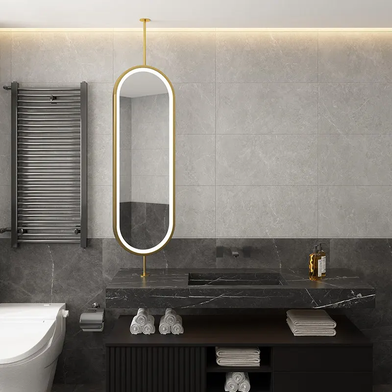 Bathroom Vanity Mirror Nordic Aesthetic Dressing Table Makeup Korean Style Mirror Modern Funky Espelhos Living Room Decorations