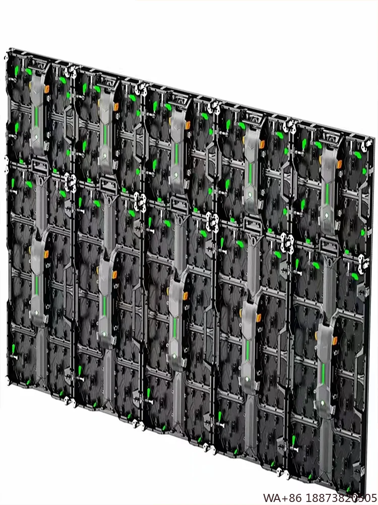 LED-Display für den Außenbereich, P4.81, Mietscheibe für Show und Event, 500 x 1000 mm, kommerzielle Videowand-Display