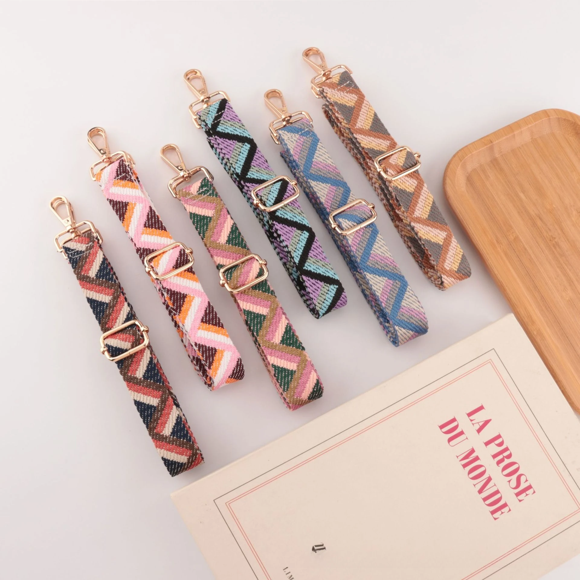 

Новая модная женская сумка через плечо на одно плечо, регулируемый геометрический волнистый ремень, универсальная сумка с подвеской, ремешок для сумки