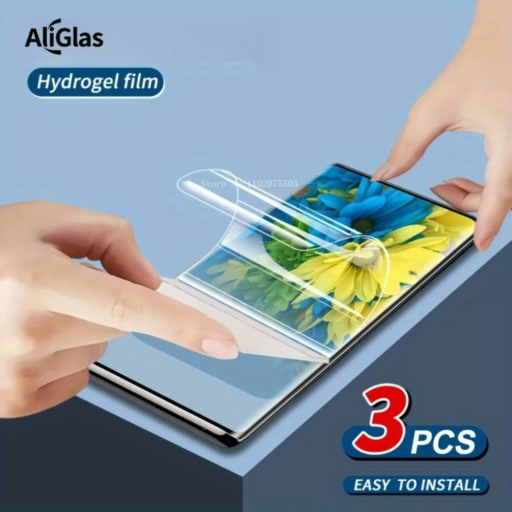 

3 шт. гидрогелевая защитная пленка для экрана для Samsung Galaxy S26 Pro S26 Plus S26 Ultra S26Edge, не стеклянная мягкая пленка высокой четкости