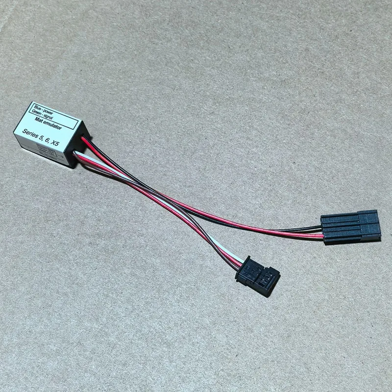 A58X-dla BMW serii 5 E60 E61 2005-2010 mata na siedzenie pasażera czujnik obecności Emulator siedzenia SRS części emulatora