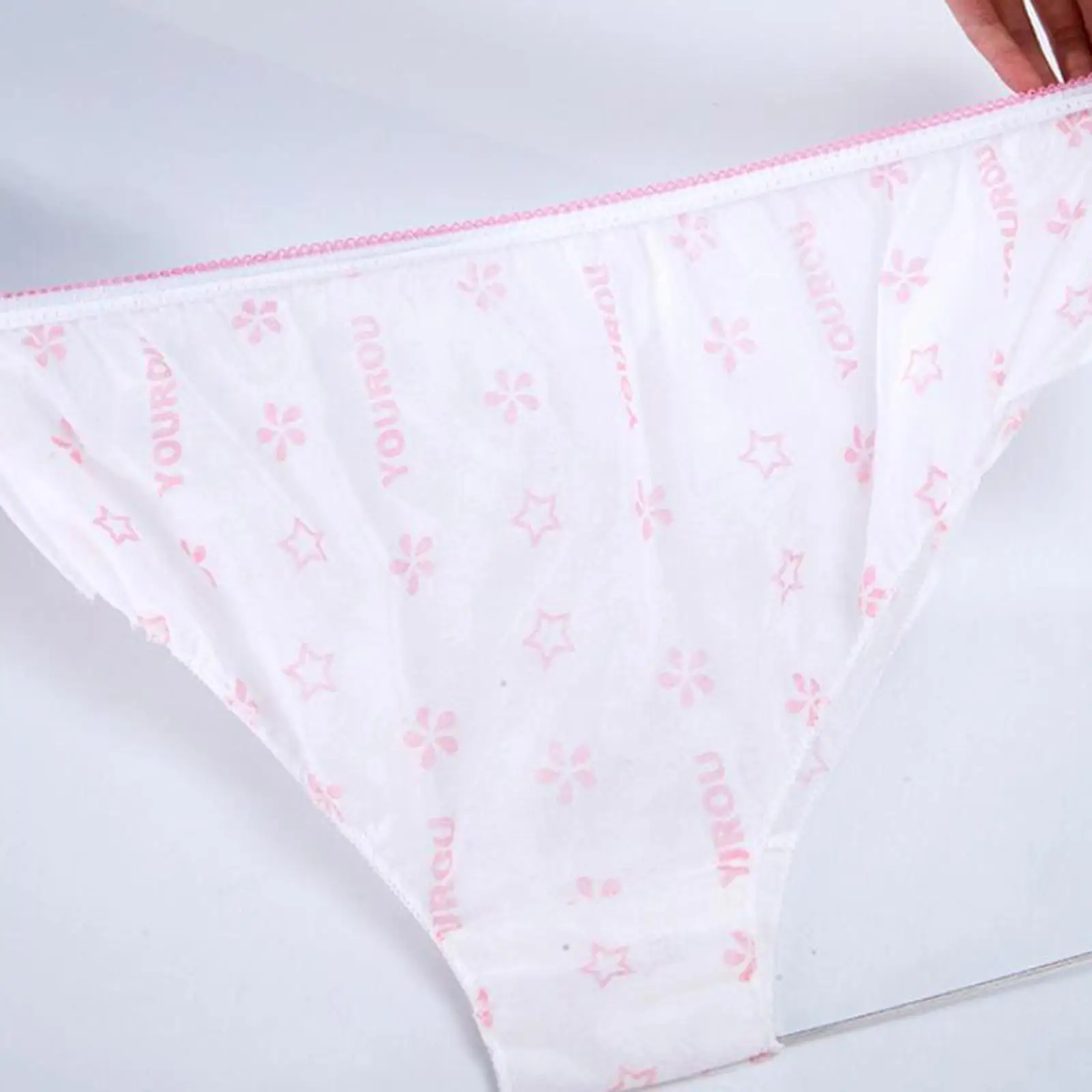 

30x Handy Women Panties Portable Non Woven Fabric Ladies Briefs for Salon SPA