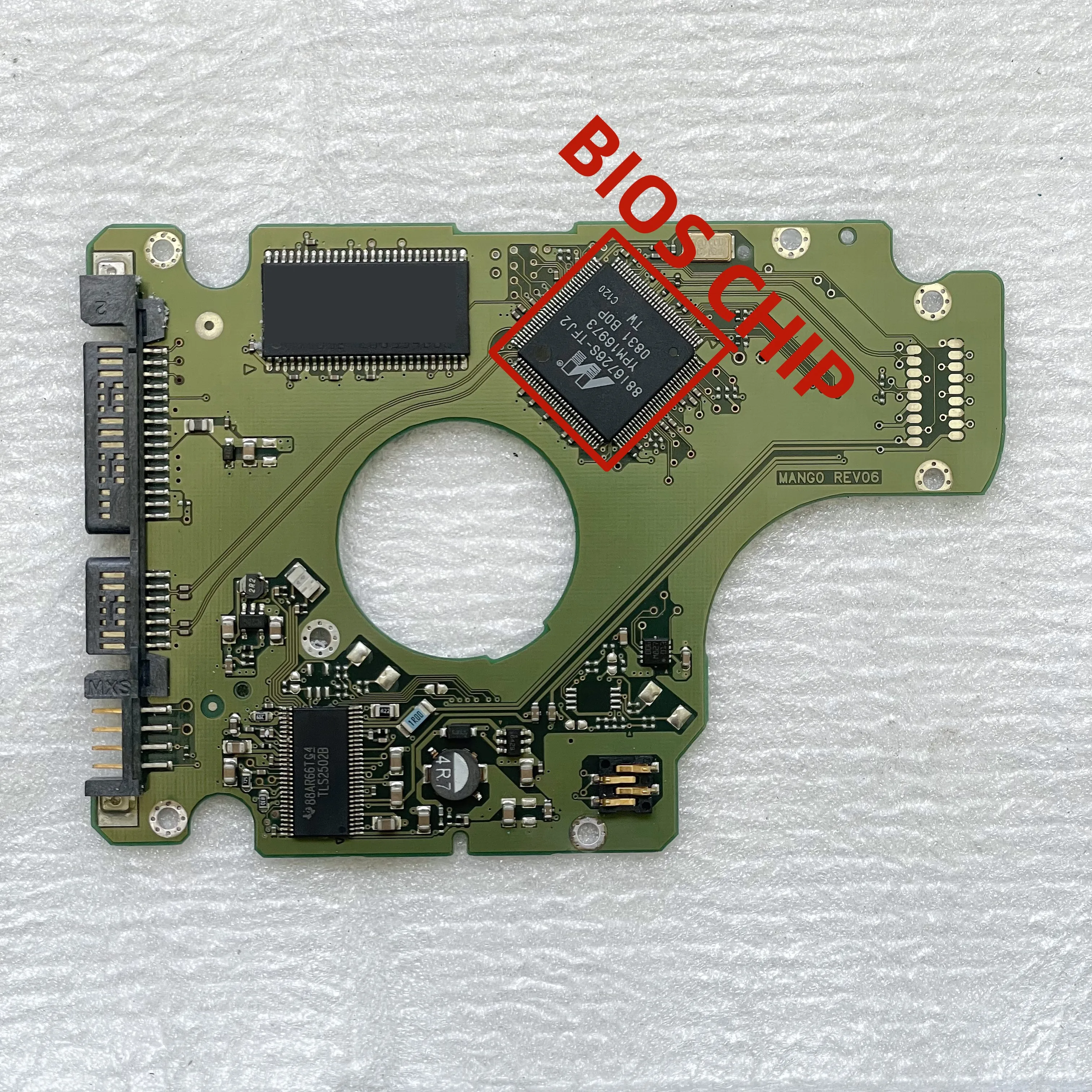 Man0 REV06 SATA SA دفتر القرص الصلب لوحة الدوائر: BF41-00231A R00 man0 REV06