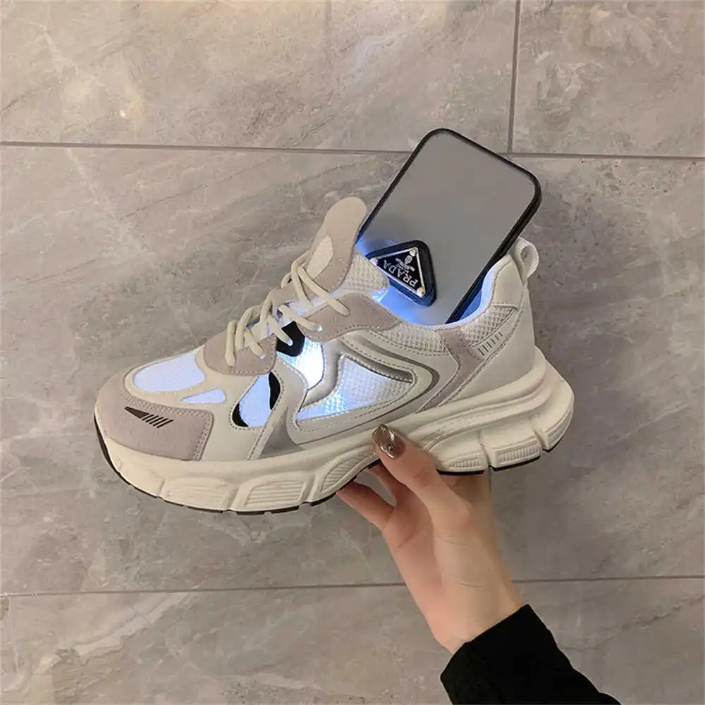 

Laced 39-40 Orange Women's Shoes Training Woman Sneakers Shoes Luxury Brand Woman Boot Sport Cosplay Runner Snackers