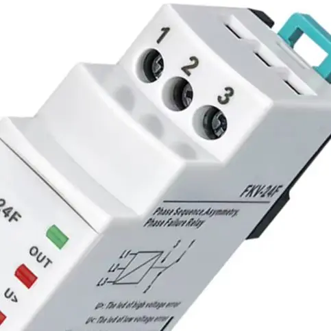 Overvoltage Protector Three-Phase Relay Phase Balance Monitoring Device Asymmetry Relay Relay With LED Indicators