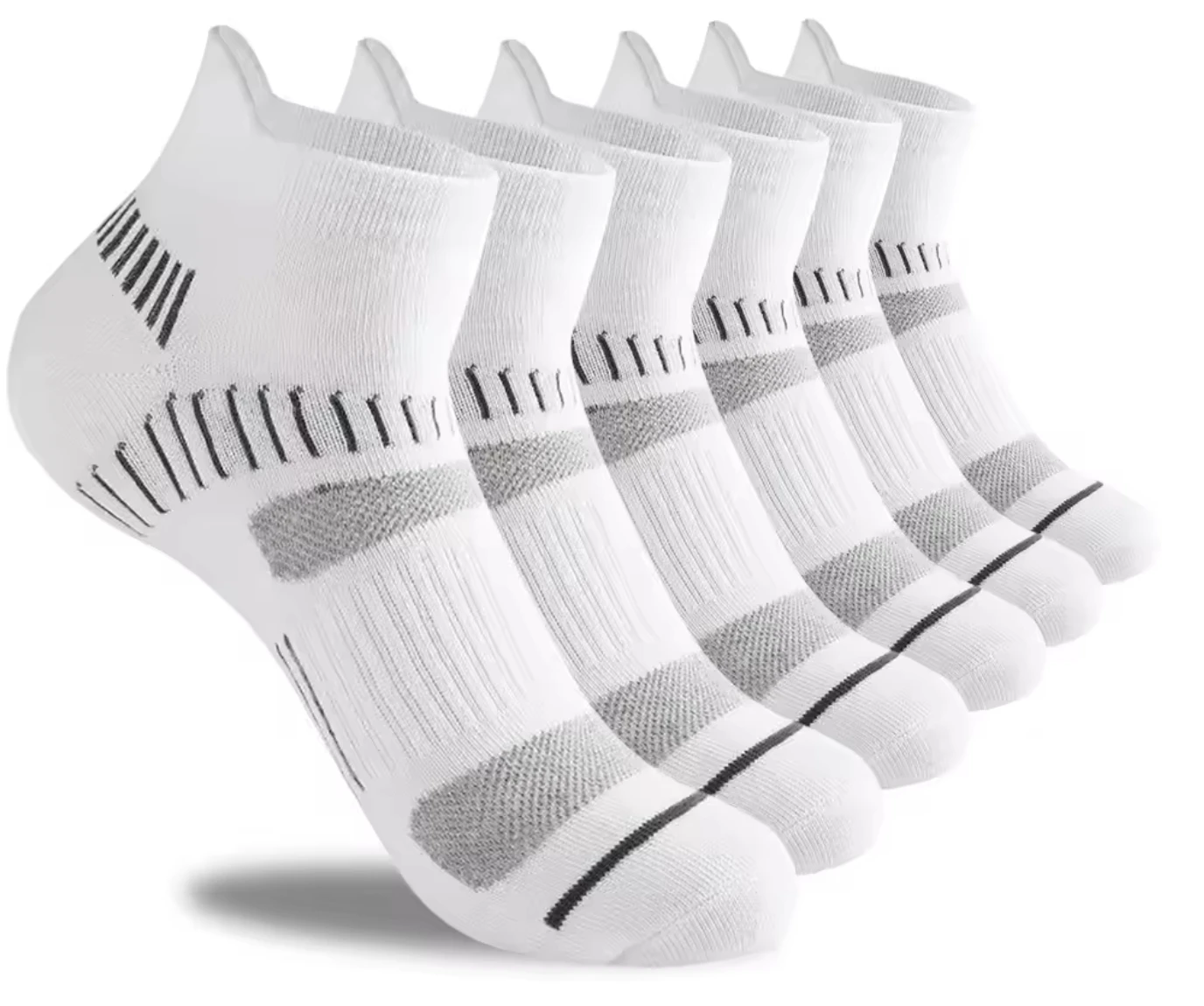 30 Pairs Ankle Socks Men Athletic High Quality Fitness Sport Running Socks Breathable Mesh Casual Short Socks Striped New
