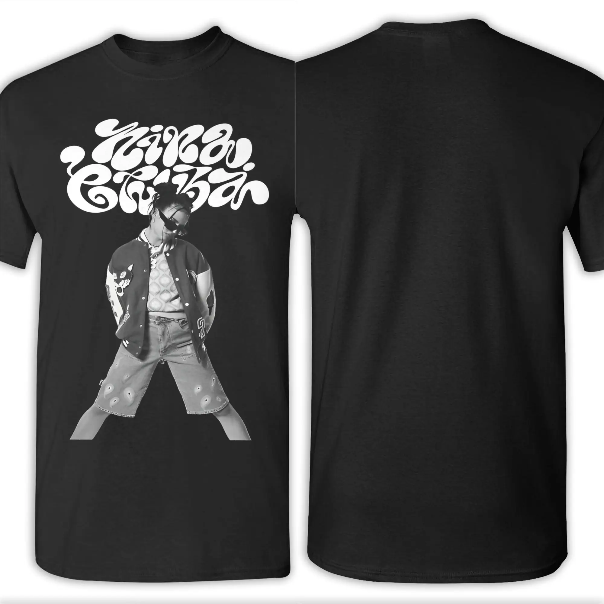 الرجال النساء وصول جديد نينا تشوبا تي شيرت تي شيرت القطن الخالص تي شيرت الملابس