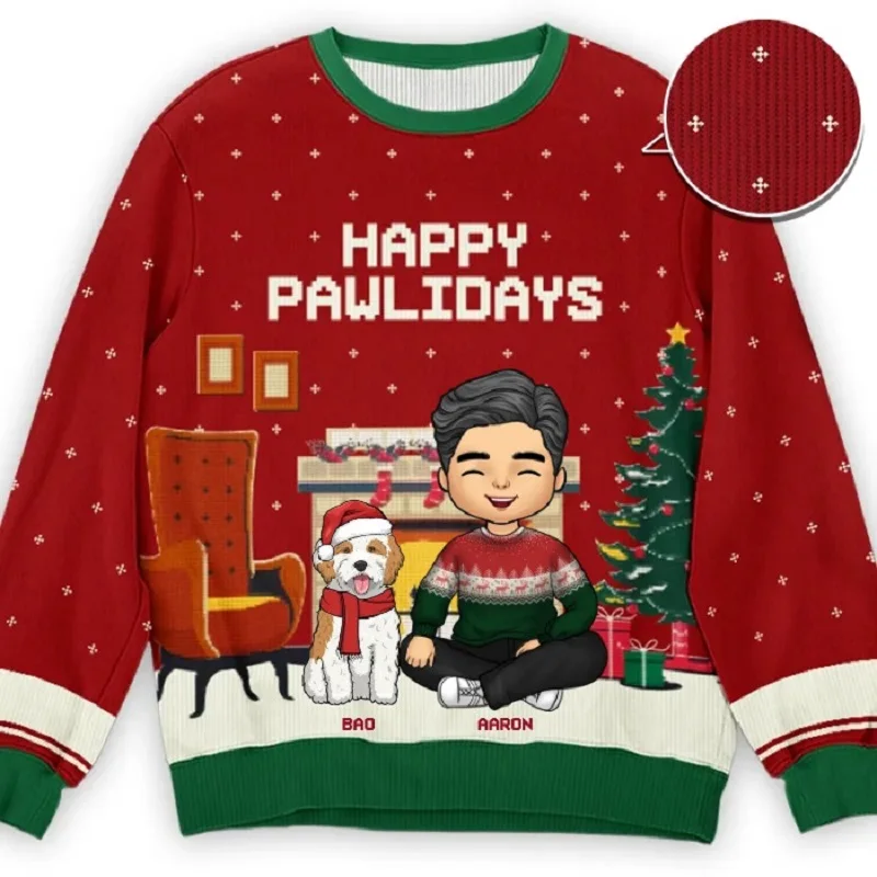 Men Women Ugly Christmas Sweater Climax Tacky Christmas Jumpers Tops Couple Holiday Party Xmas Sweatshirt For Men Clothing