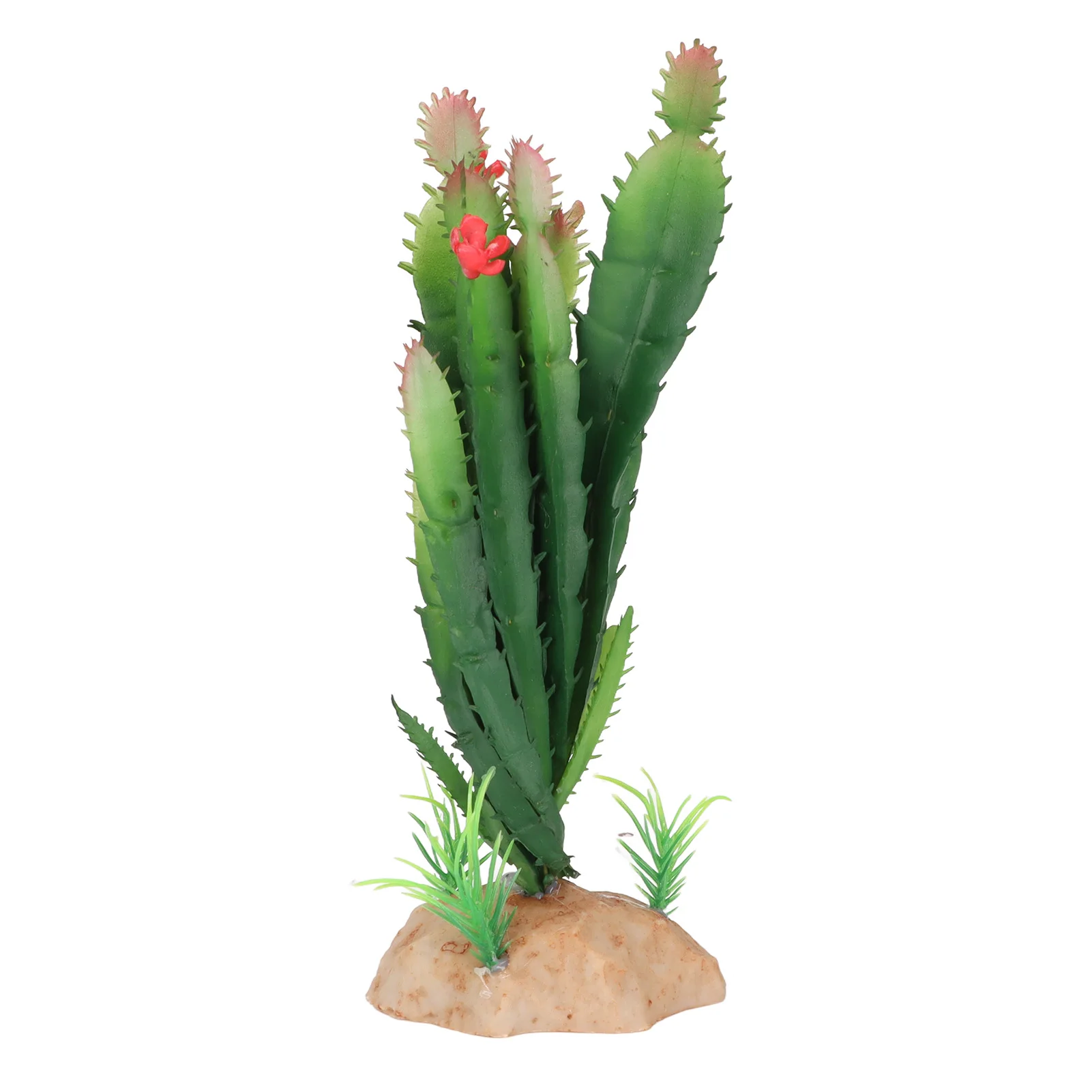 

Aquarium Cactus Decoration Artificial Cactus Fish Tank Desert Reptile Decoration For Lizard Gecko Bearded Dragon