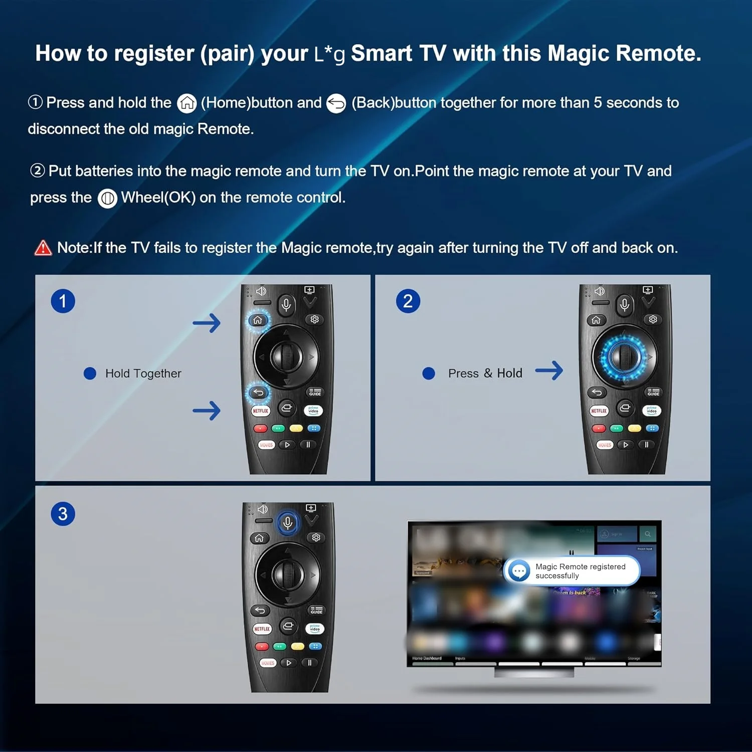 AN-MR20GA AKB75855501 with Voice and Pointer Function Remote Control for LG Smart TV for Many LG Models