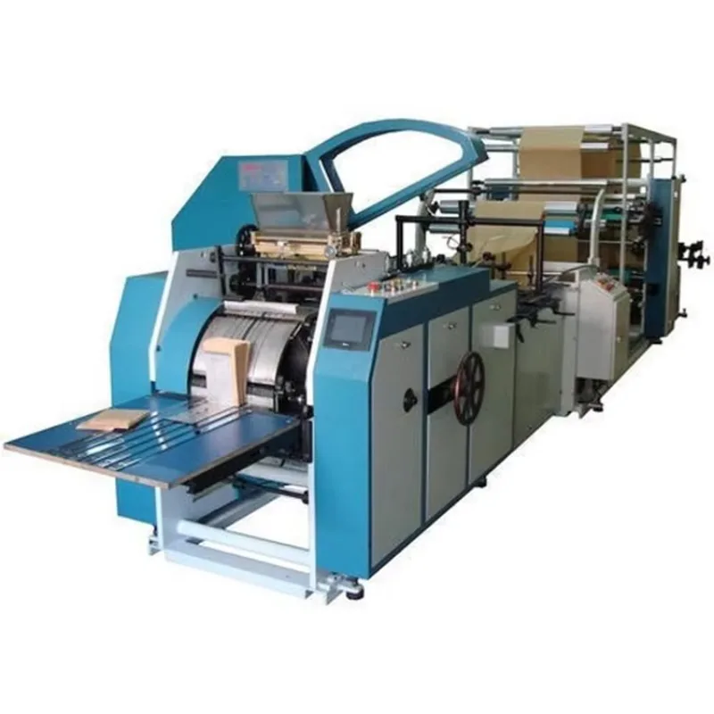 YG Fully Automatic Grocery Shopping Paper Bag Maker High Quality Custom Logo Size High Quality Paper Bag Machine