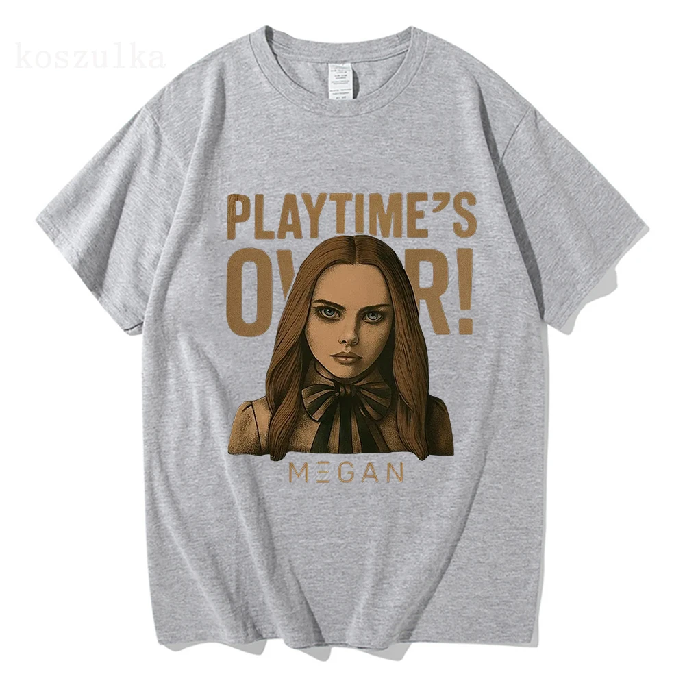 M3GAN 2.0 البوب الفن تي شيرت 2025 فيلم الخيال العلمي الرعب الجرافيك بلايز قصيرة الأكمام القطن الإناث تي شيرت موضة فيلم الطباعة تيز #4