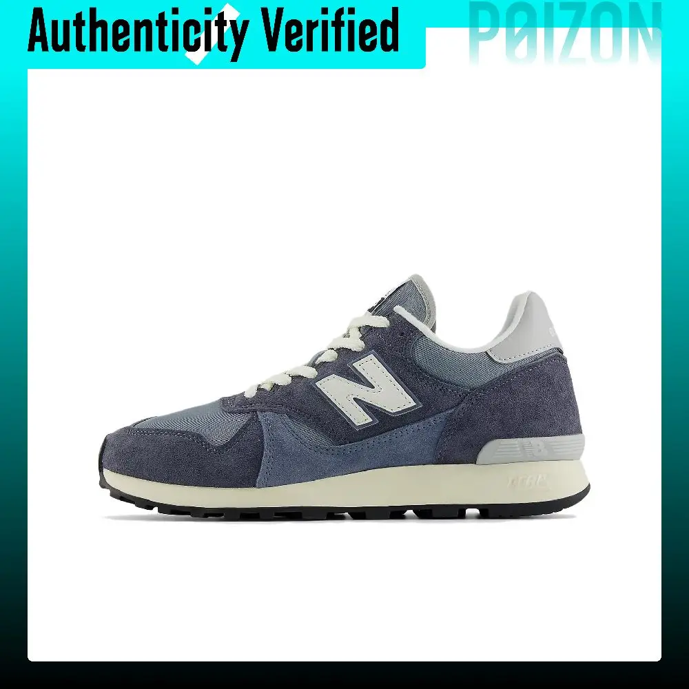 New Balance NB 475 Comfortable Abrasion Resistant Low top Running Shoes Unisex Gray Blue M475VTH