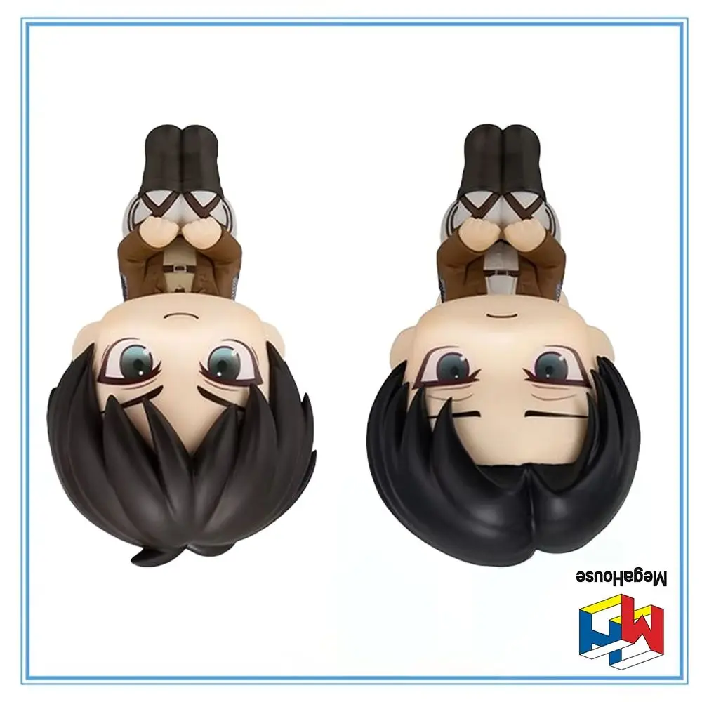 

100% оригинал MegaHouse Look Up Shingeki No Kyojin Levi, коллекция аниме-фигурок, серия моделей, украшение, модель, игрушки, гаражный комплект