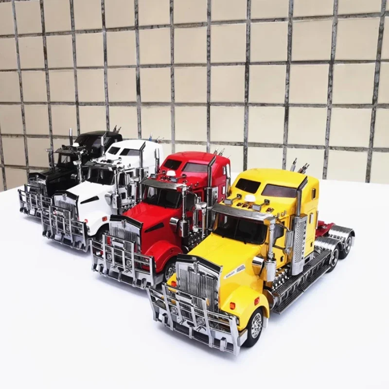 EXCLUSIVE Diecast 1:32 Scale Australia Trailer Head Truck Kenworth T909 Traction Head Transporter Metal Model Toys Gift Display