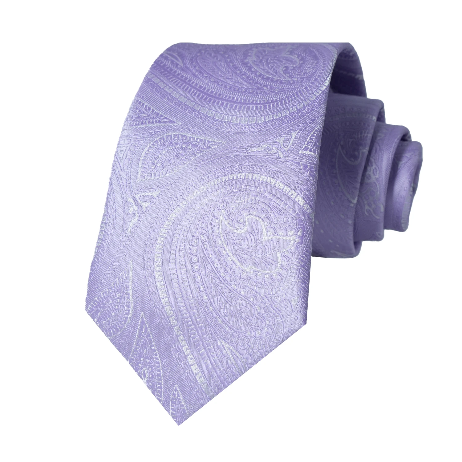Herren Paisley Jacquard Krawatte Luxuriöse Polyester-Seidenkrawatte Klassische Formelle Business-Hochzeits-Party-Krawatte Modisches Anzug-Accessoire – Detail 9