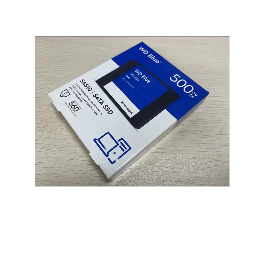 Western Digital 500GB WD Blue SA510 SATA Unidade de Estado Sólido