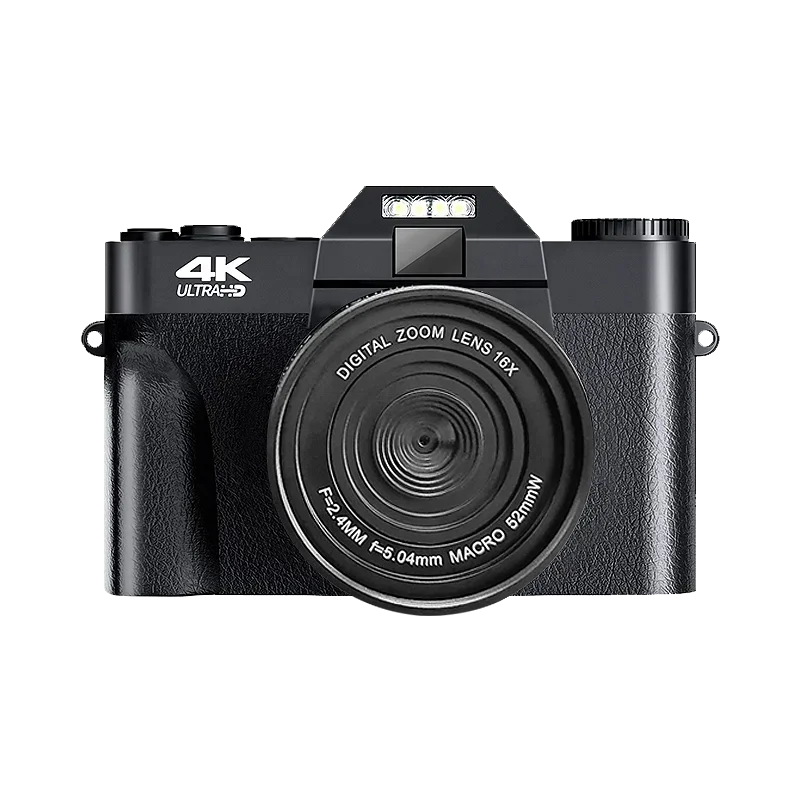 Portable Auto Focus 4k30fps Ultra-High-Definition Video Cameras 4k Professional Digital Cameras For Photography With Led Light