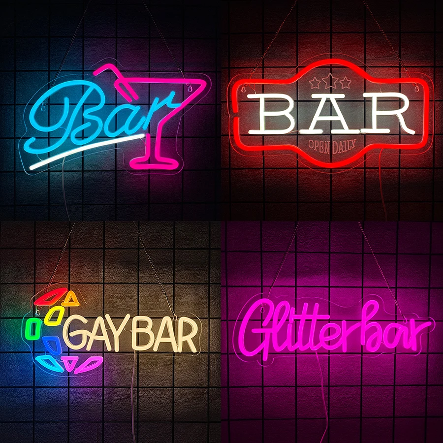 Bar Neon Sign For W…