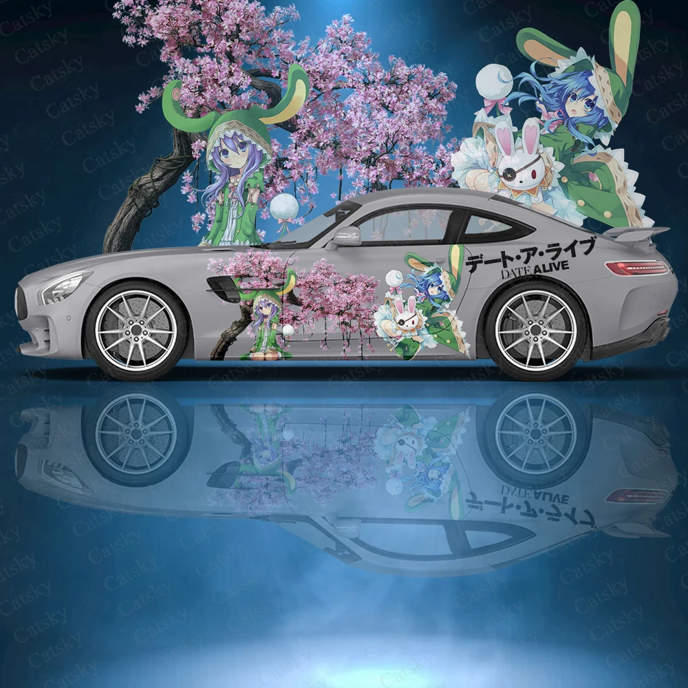 Date A Live anime car decals Auto paint Packaging decals GM decals fit most auto decals auto custom anime decals