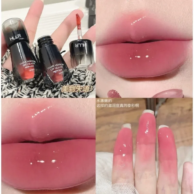 1Pc Mirrors Lip Glaze Liquid Lipstick LongLasting Shiny Lip Gloss Students Friendly Skin Brightening Nude Lipstick Wholesale New