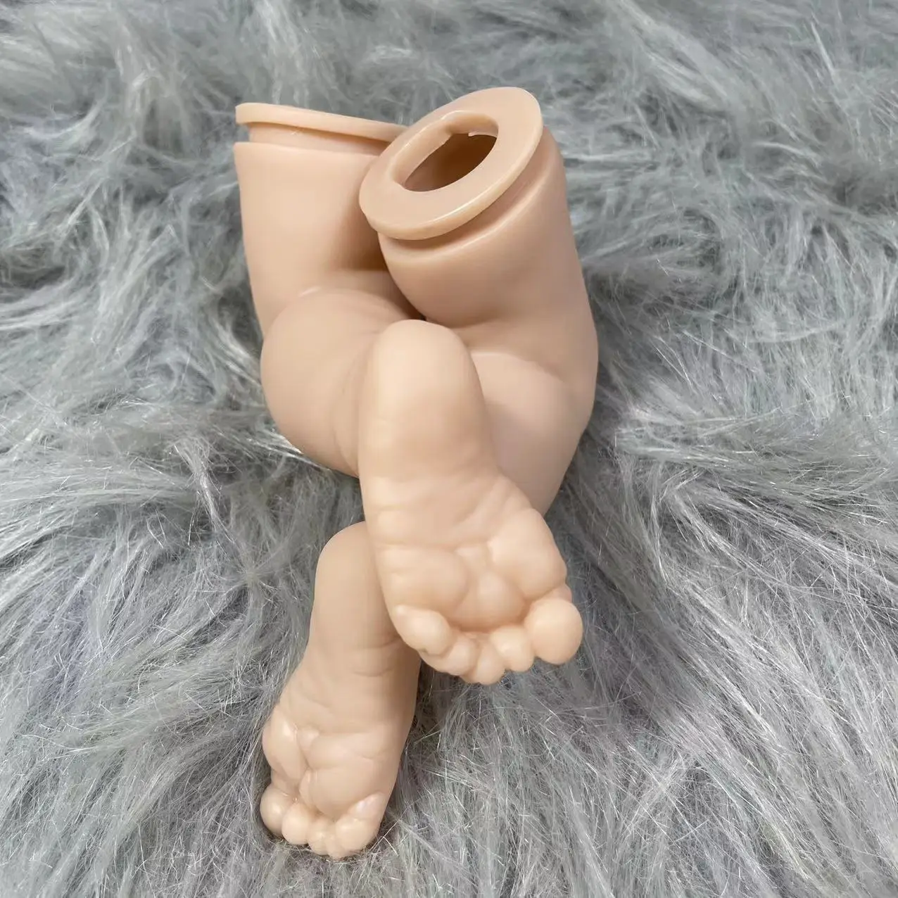 다시 태어난 아기 비닐 키트 19 인치 LouLou 도색되지 않은 미완성 인형 부품 DIY 빈 다시 태어난 조립되지 않은 비닐 인형 키트