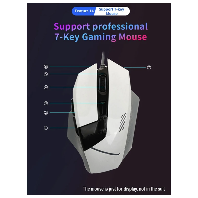 M1-Mini Keyboard & Mouse Converter V 5.2 Gaming Mouse & Keyboard Adapter Converter Automatic Pressing