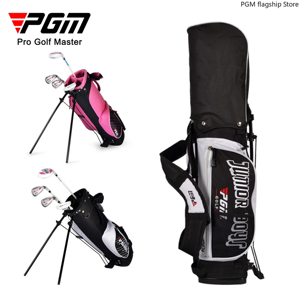 PGM Golf Bag, Children's Stand Gun Bag, Portable Version, Golf Bag for Boys and Girls  QB021