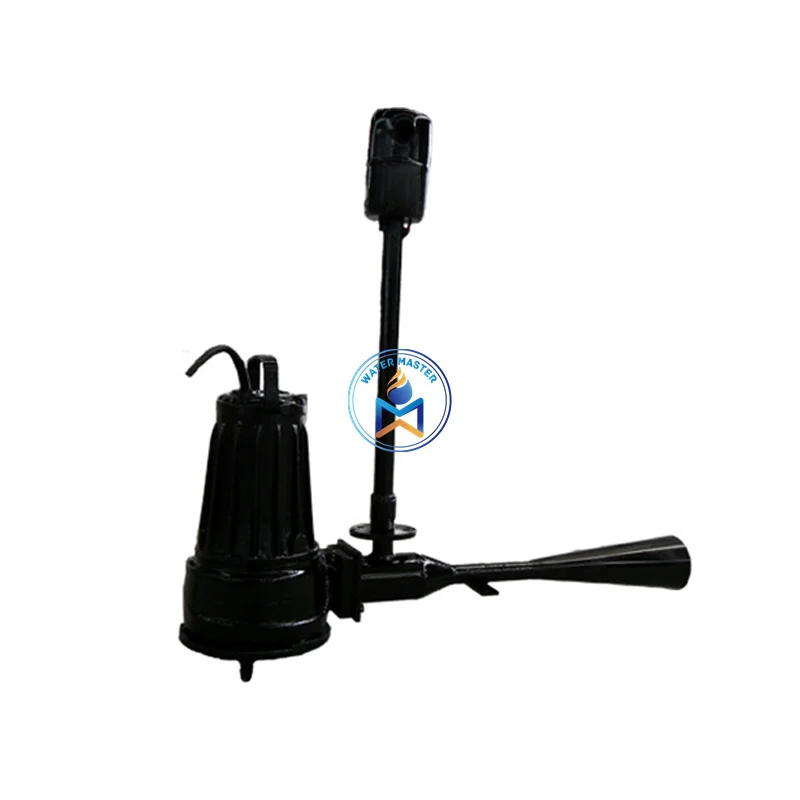 Aeratore a getto di aerazione a flusso a getto sommergibile per acque reflue per serbatoio dell'acqua