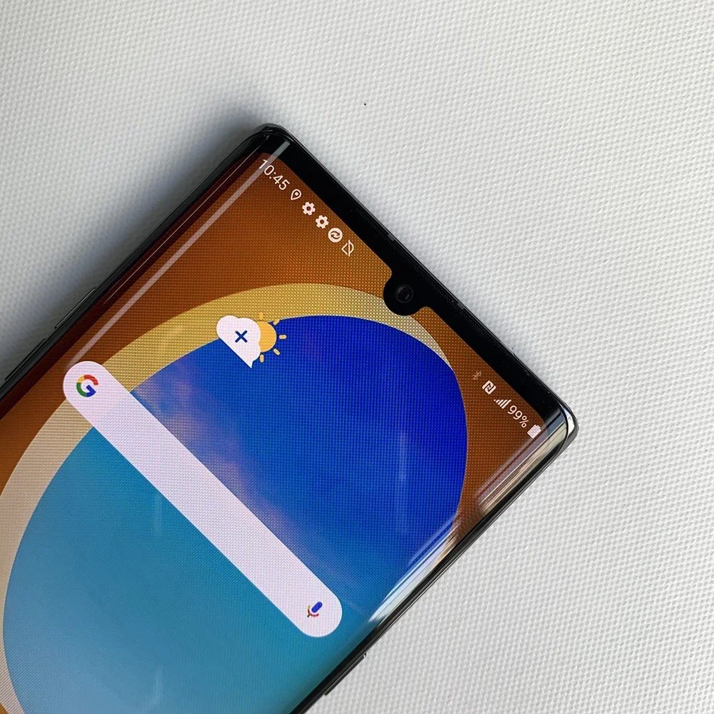 الأصلي LG VELVET G9 G900VM G900N 5G الهاتف المحمول 6.8 ''NFC 6GB + 128GB 48MP + 16MP ثماني النواة Andriod الهاتف 4G LTE 1/2 Sim الهاتف المحمول