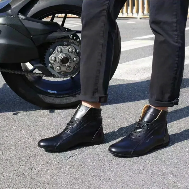 

Unisex Racing Shoes for Cycling, Training, Motorcycling and Karting Comfortable, Versatile Walking and Leisure Shoes