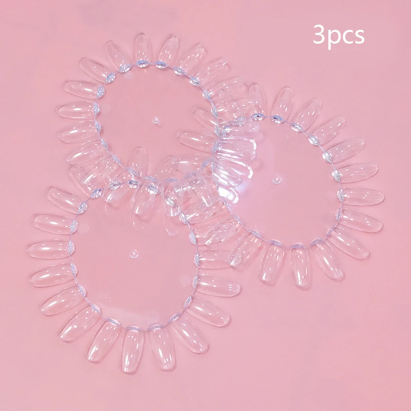80/50/20 Stuks Nail Display Sticks Nail Swatch Valse Nagel Tips Nagel Gel Polish Praktijk Clear display Board Voor Nail Art Gereedschap