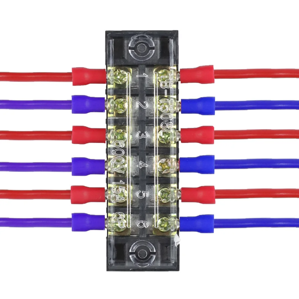Elektrische Schraube Terminal Block Streifen Fix Isolierte Barriere Streifen Draht Stecker Kabel Kontakt Diy Elektronische Elektrische Stecker – Detail 5