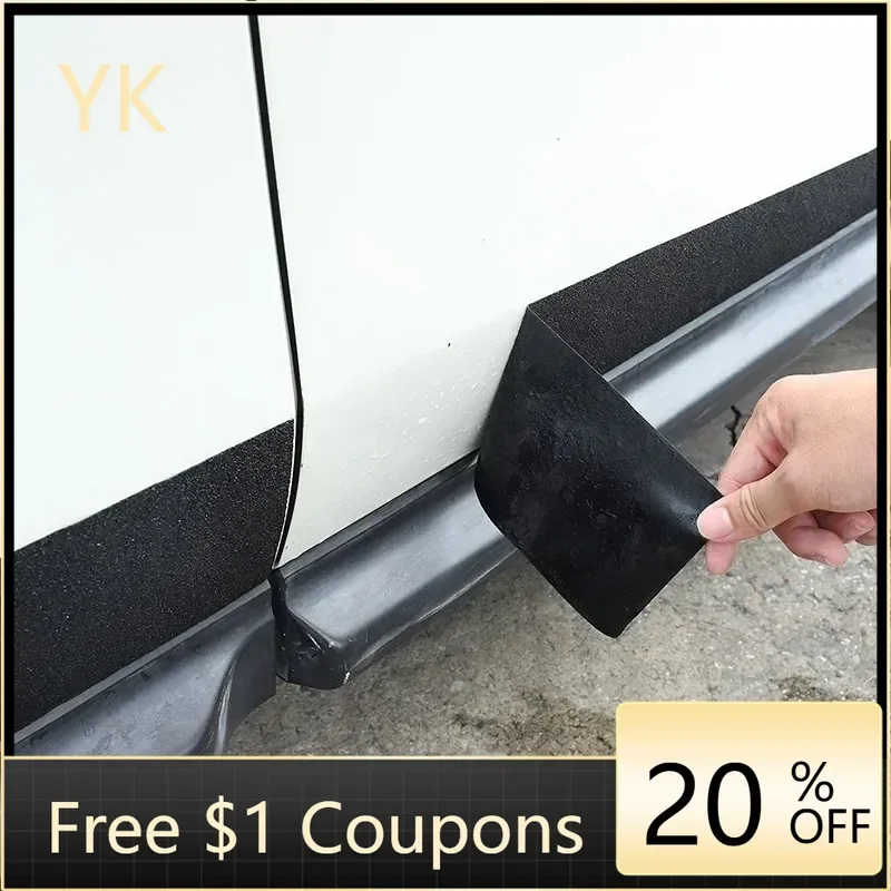 

For Nissan Pathfinder 2013 2014 2015 216 2017 2018 PVC Black Car Body Anti-scratch Trim Stickers Car Accessories