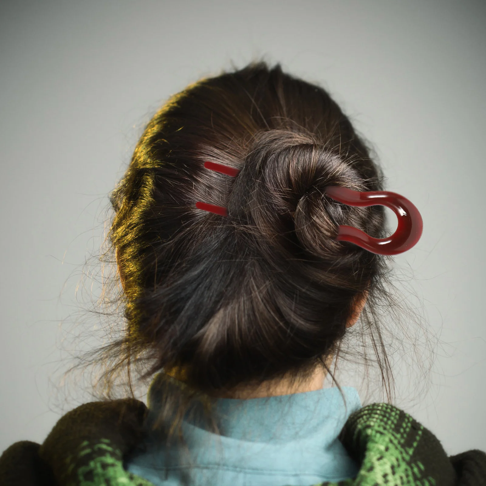 

3pcs Vintage Hairpin Styling Stick Women U Shaped French Pins Buns Accessories Long Thick Hair Practical Durable PC Material