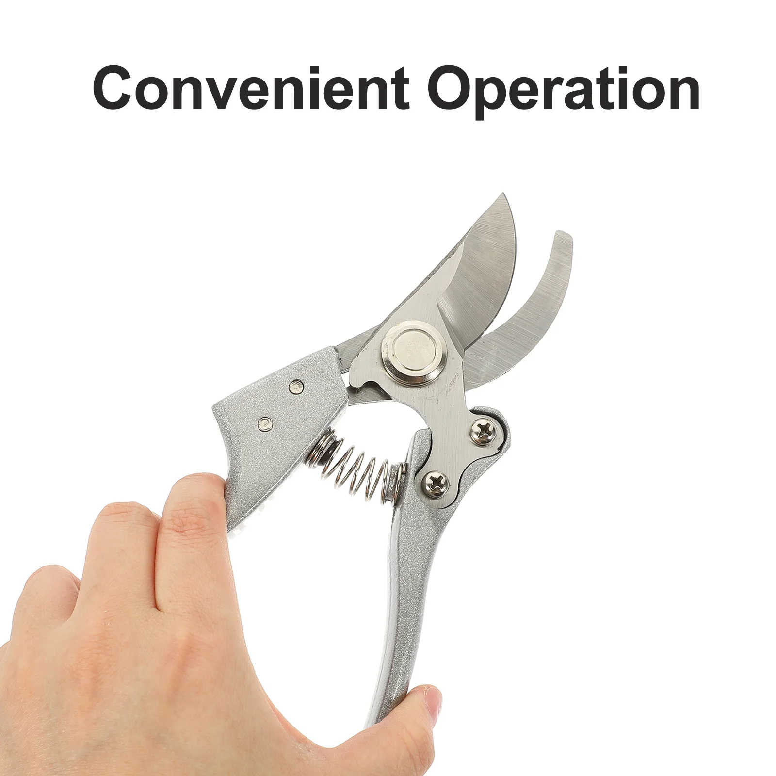 

Premium Steel Garden Shears Tree Branch Ergonomic Shock-Absorbing Handles One-Handed Portable for Flowers