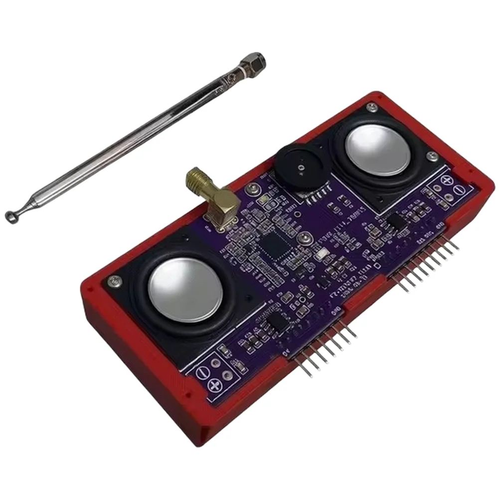 For For FM Expansion Module Compatible with Supports For For Broadcast Band Reception 76-108 Dual Channel Audio Output