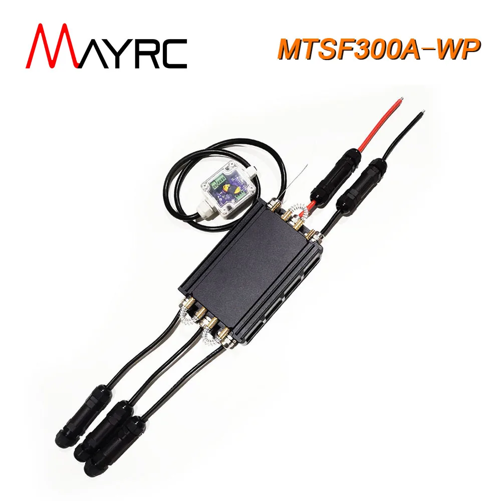 

MAYRC 300A IP68 Waterproof ESC Low Heat Fully Sealed Controller for DIY Electric Efoils Hydrofoil Surfboard Jet Board Boat