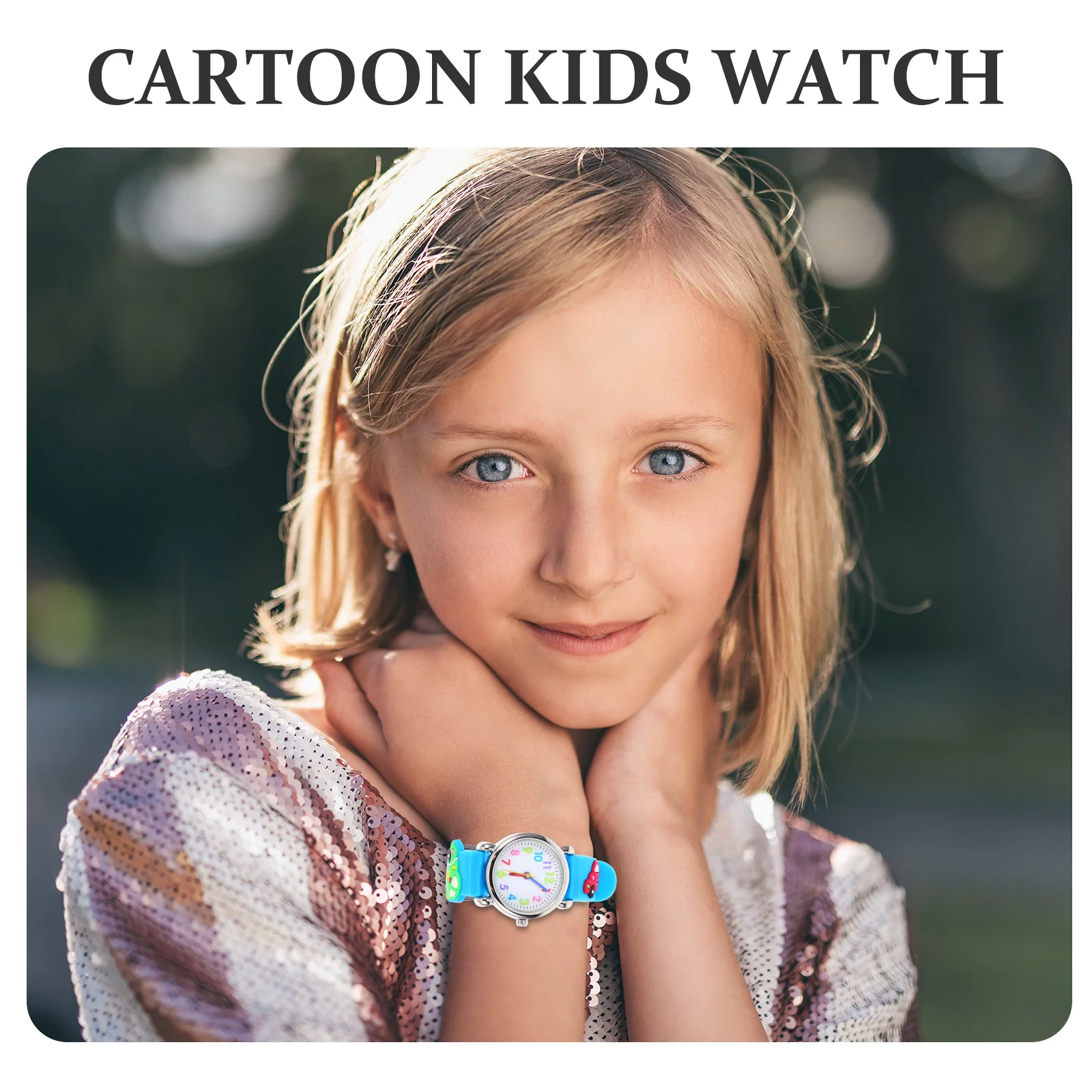 Cartoon Watch with Unique Engineering Vehicle Pattern Premium Material Comfortable Wear Stylish Gift for