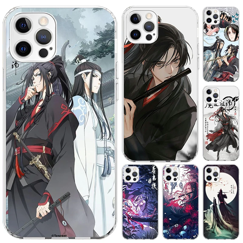 Anime Mo Dao Zu Shi Phone Case for Iphone 16 15 14 13 12 Mini 11 Pro Max X XS XR 7 Plus 8 SE 2020 Soft Funda Print Shell