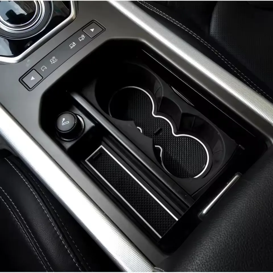 

for Range Rover Evoque 2012-2018 Anti Slip Gate Slot Cup Mat Non-Slip Pad car interior Accessories