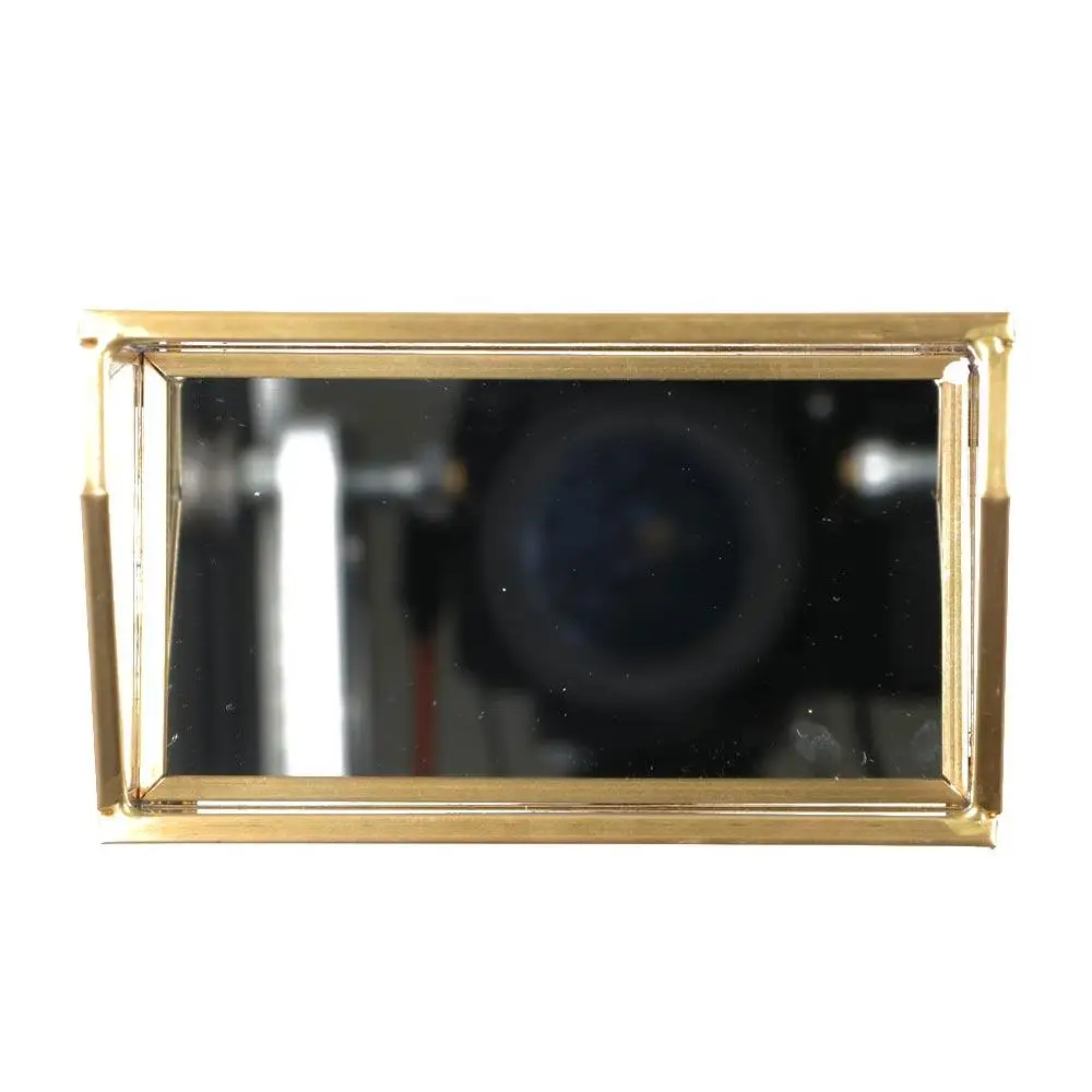 

Metal Glass Business Card Holder Stand Durable Professional Office Name Card Display Stand Elegant