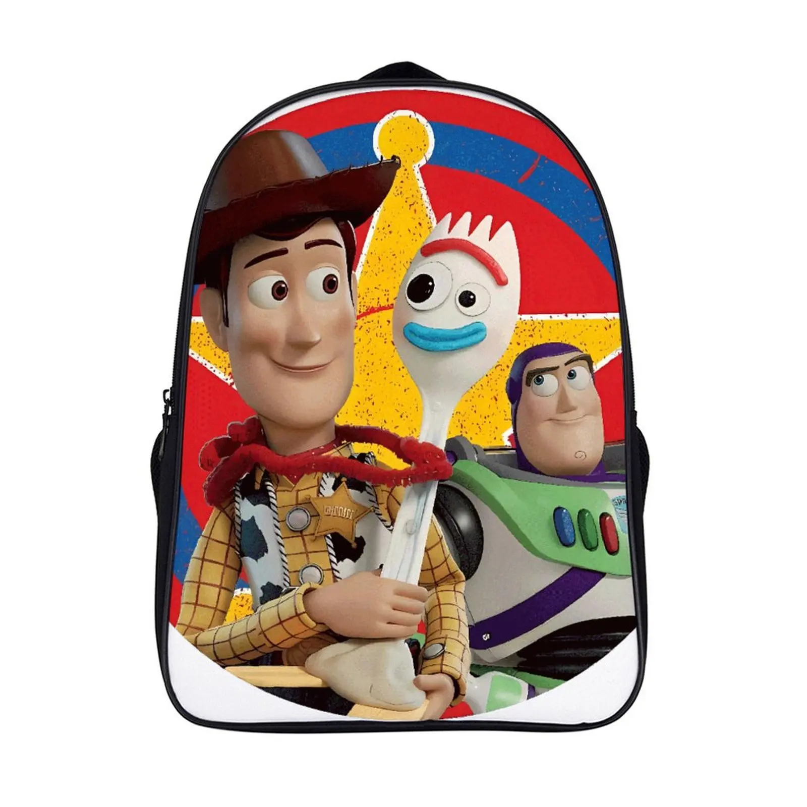 

Fashion Student's Backpack Cartoon Toy Story School Bag 16 Inch 2 Compartment Backpack Student Schoolbag