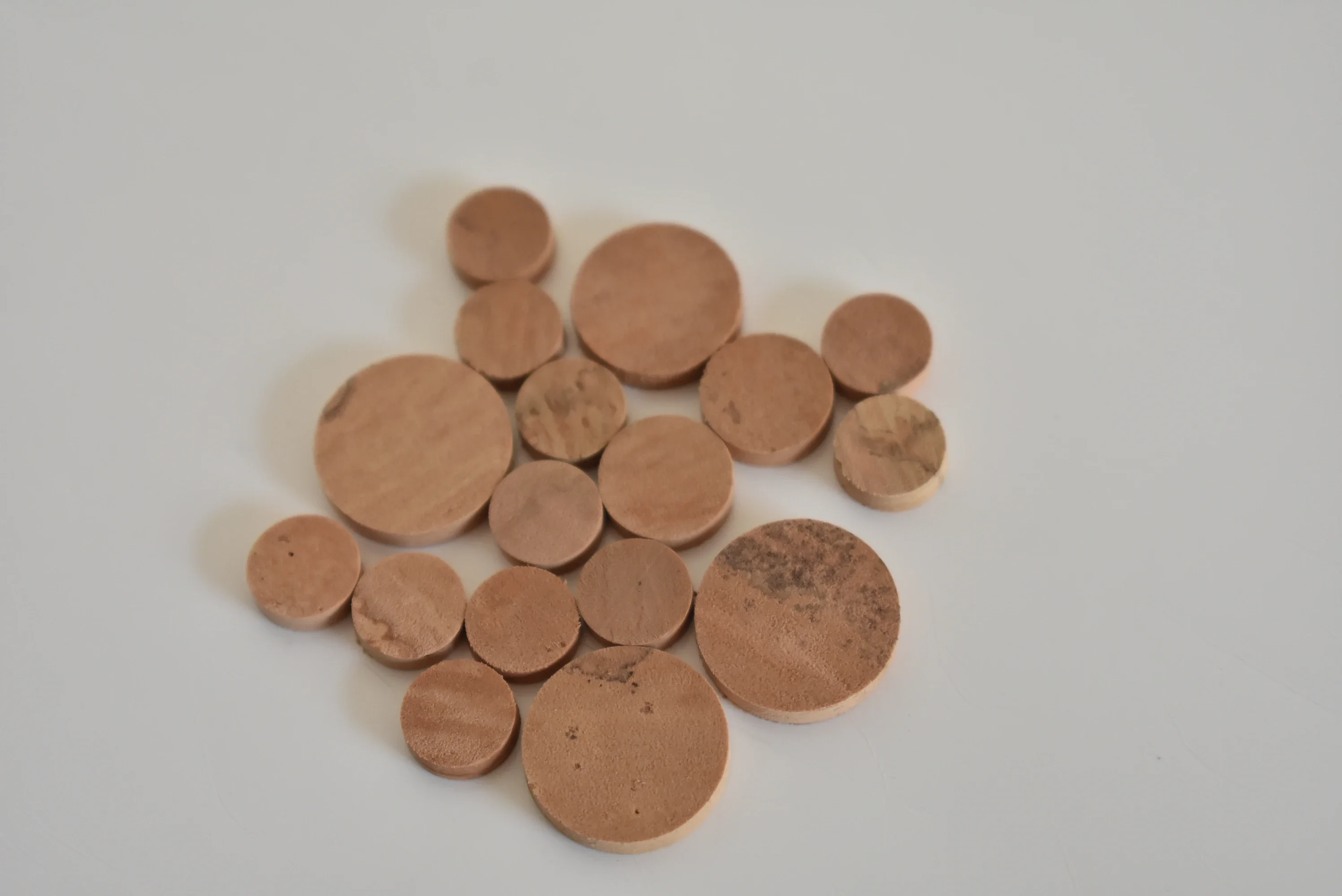 Clarinet cork pads, delicate natural cork, musical instrument accessories repair parts, 1 set