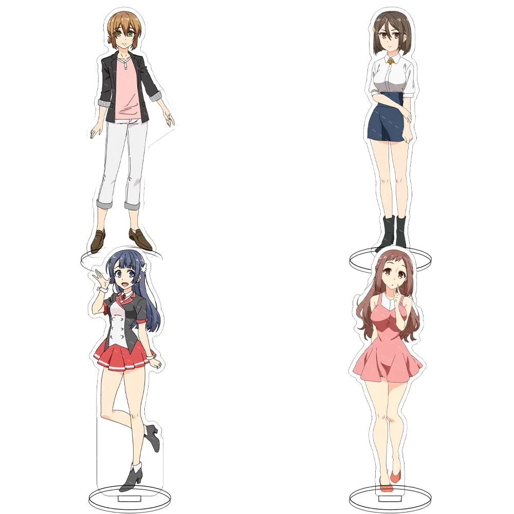 Ren Arisugawa Is Actually a Girl 15cm Acrylic Stand keychain Haruna Miyashita Collection Figure Birthday Gift