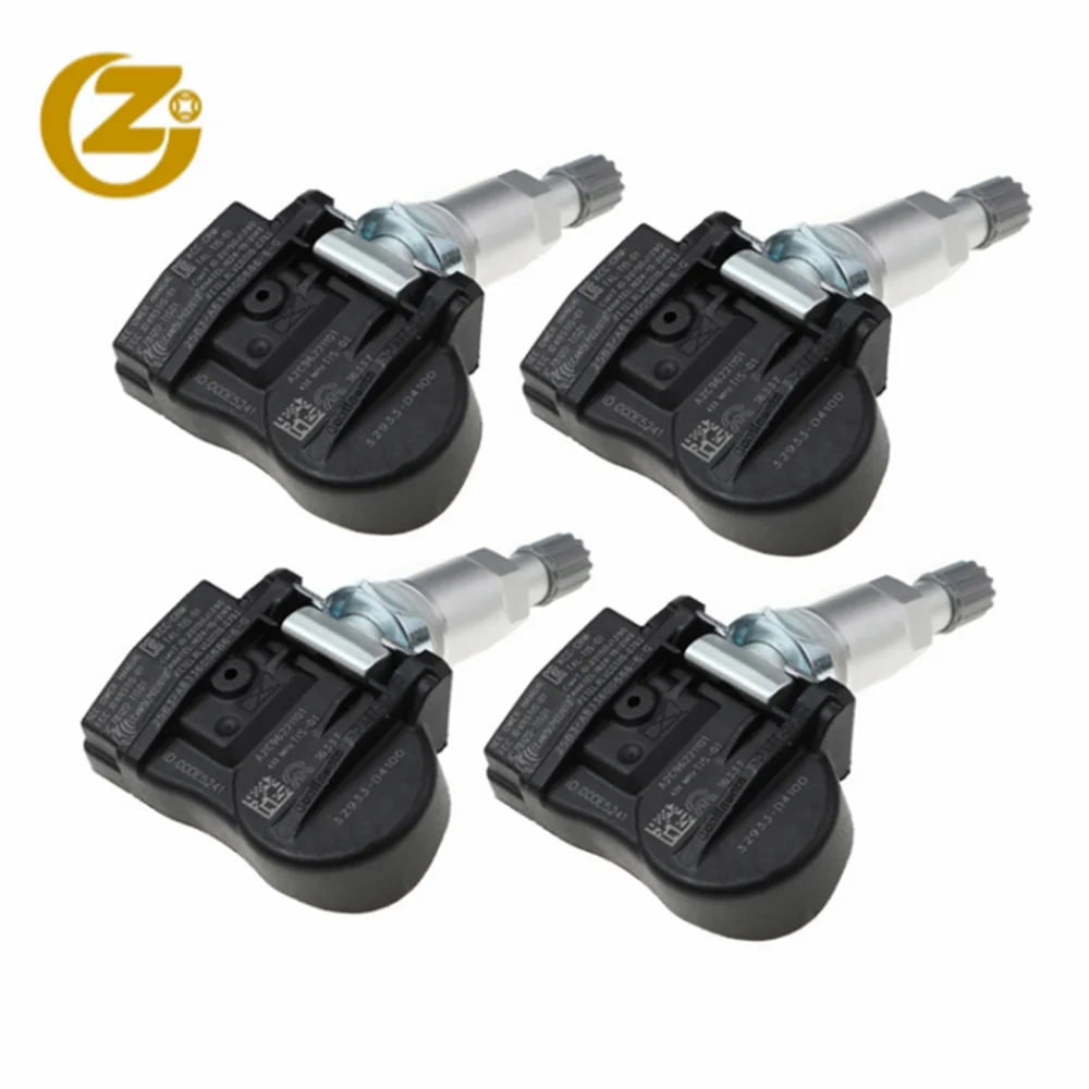 

4 шт. датчиков давления в шинах TPMS 52933-D4100 для Hyundai Elantra, Santa Fe, KIA Niro, Optima, Sportage 2017-2023, 433 МГц, 52933D4100