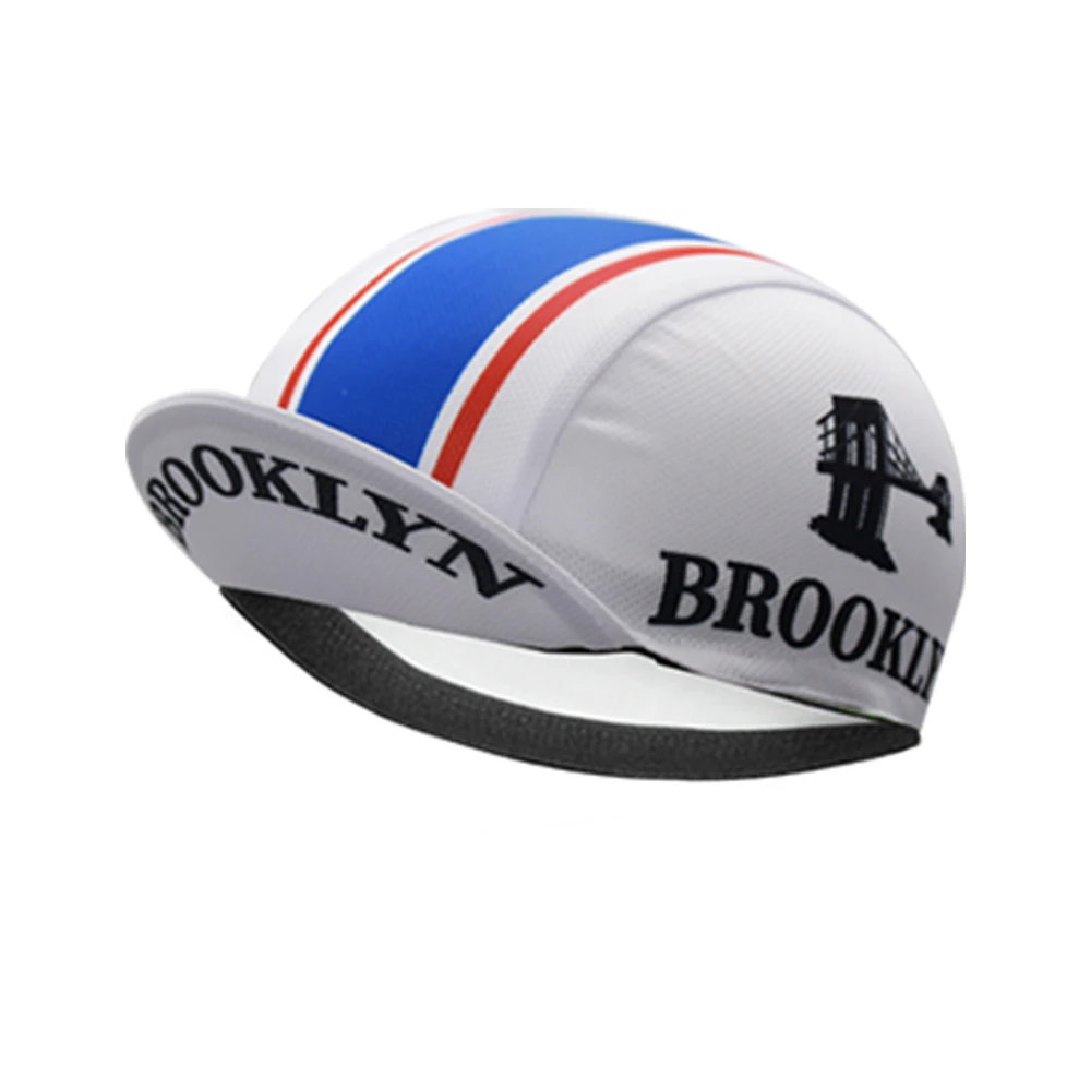 Brooklyńskie klasyczne Retro kolarskie czapki rowerowe szybkoschnący czapki sportowe kapelusz na lato