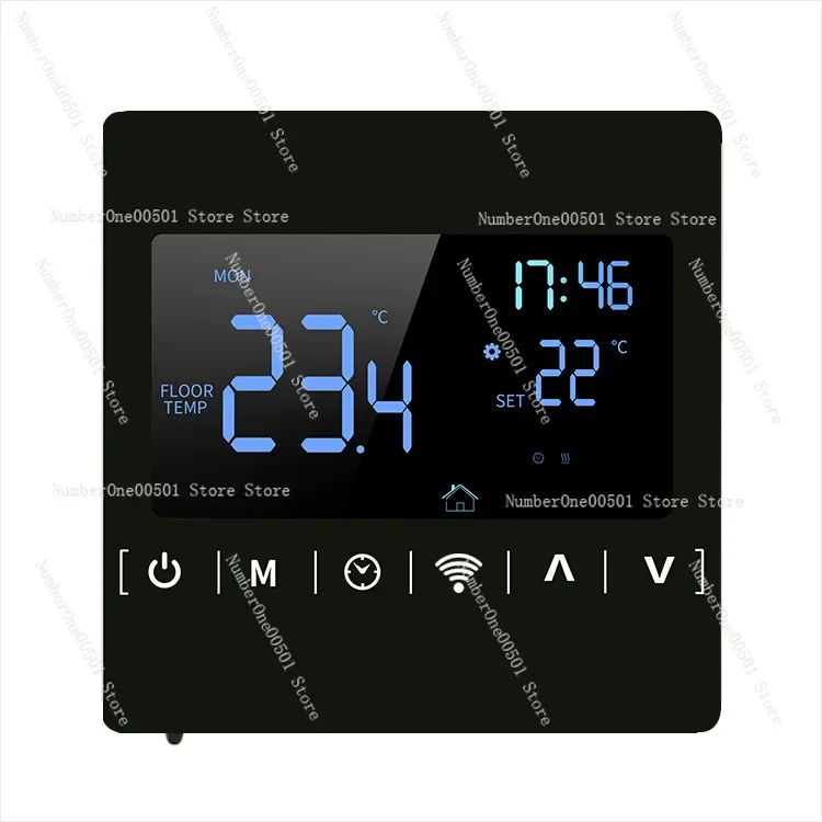 MH-1823 High power wifi electric heating touch screen, temperature, floor heating controller